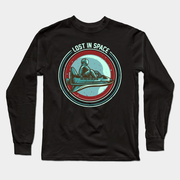 Lost in space Long Sleeve T-Shirt by Frispa